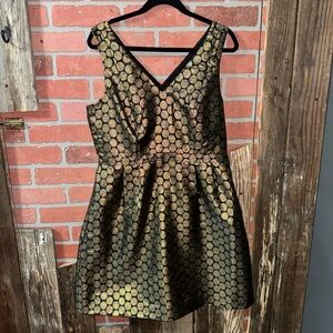 J. Crew polka dot cocktail dress